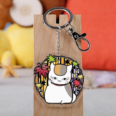 Anime Natsumes Book of Friends Keychain Natsume Takashi White Cat Cartoon Cosplay Acrylic Keyrings Bag Pendant Jewelry Gifts
Anime Natsumes Book of Friends Keychain Natsume Takashi White Cat Cartoon Cosplay Acrylic Keyrings Bag Pendant Jewelry Gifts