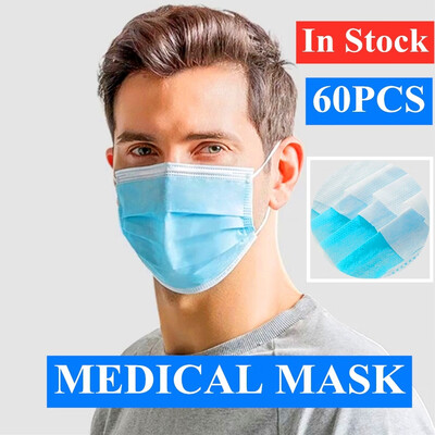 4060PCS Medical Mask Medical Surgical Disposable Flu Face Masks Mouth Mask Non-Woven Soft Breathable Mask
4060PCS Medical Mask Medical Surgical Disposable Flu Face Masks Mouth Mask Non-Woven Soft Breathable Mask