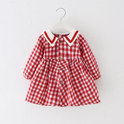 Autumn Girl Dresses 18M-4Y Casual Plaid Print Long Sleeve Kids Toddler Baby Girls Pageant Dress Kids Princess Dresses 2Colors
Autumn Girl Dresses 18M-4Y Casual Plaid Print Long Sleeve Kids Toddler Baby Girls Pageant Dress Kids Princess Dresses 2Colors
