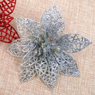 New Fashion 5Pcs 7 Colors Christmas Decorations 10Cm Sticky Powder Christmas Fake Flowers Hollow Christmas Flower Home Tree Docor
New Fashion 5Pcs 7 Colors Christmas Decorations 10Cm Sticky Powder Christmas Fake Flowers Hollow Christmas Flower Home Tree Docor