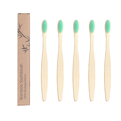 5Pcs Wooden Toothbrush Eco-Friendly Bamboo Soft Fibre Toothbrush Biodegradable Teeth Brush Solid Bamboo Handle Toothbrush
5Pcs Wooden Toothbrush Eco-Friendly Bamboo Soft Fibre Toothbrush Biodegradable Teeth Brush Solid Bamboo Handle Toothbrush