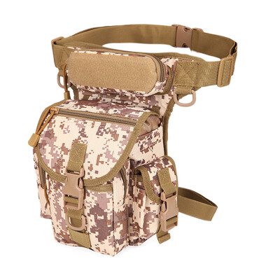 Multi-pockets Camouflage Waist Bag Waterproof Fanny Pack Travel Outdoor Sports Hiking Cycling Riding Leg Bag Thigh Pouch
Multi-pockets Camouflage Waist Bag Waterproof Fanny Pack Travel Outdoor Sports Hiking Cycling Riding Leg Bag Thigh Pouch