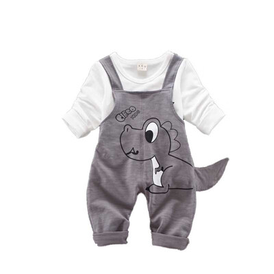 Baby Boy Clothes Long Sleeve Newborn Baby Sets Infant Clothing Casual T-shirt Suspender Trousers 0-3T
Baby Boy Clothes Long Sleeve Newborn Baby Sets Infant Clothing Casual T-shirt Suspender Trousers 0-3T
