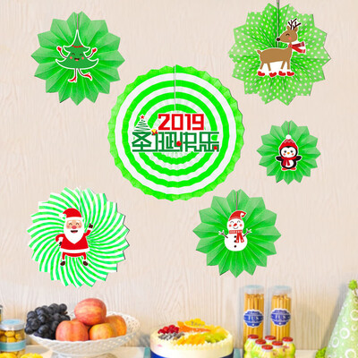 〖Follure〗6 Pcs DIY Christmas Party Hanging Paper Fans Decorations Xmas Santa Party Hangin
〖Follure〗6 Pcs DIY Christmas Party Hanging Paper Fans Decorations Xmas Santa Party Hangin