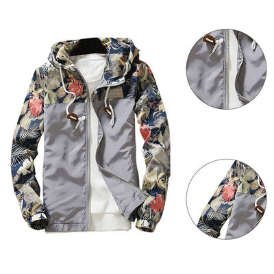 Floral Jacket Autumn Mens Hooded Jackets Slim Fit Long Sleeve Homme Trendy Windbreaker Coat
Floral Jacket Autumn Mens Hooded Jackets Slim Fit Long Sleeve Homme Trendy Windbreaker Coat
