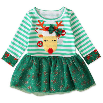 hilittlekids Autumn Children Girl Christmas Deer Pattern Dress Long Sleeve Baby Casual Sundress Clothes
hilittlekids Autumn Children Girl Christmas Deer Pattern Dress Long Sleeve Baby Casual Sundress Clothes