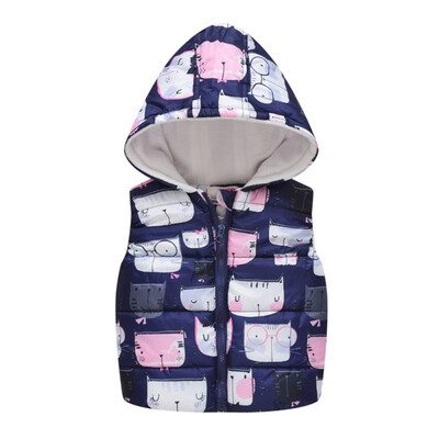 Autumn Winter Vest Baby Boy Girl Print Wearing Vest Children Cotton Warm Outwear Coat Children Clothes
Autumn Winter Vest Baby Boy Girl Print Wearing Vest Children Cotton Warm Outwear Coat Children Clothes