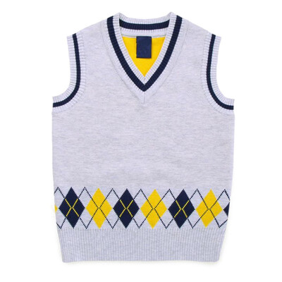2019 New Autumn Boys Sweater Vest Argyle V Neck Sleeveless Pullover Knit School Waistcoat 2-7T
2019 New Autumn Boys Sweater Vest Argyle V Neck Sleeveless Pullover Knit School Waistcoat 2-7T