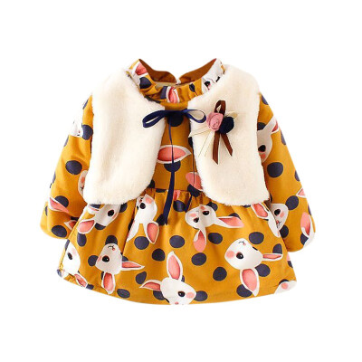 New Autumn Winter Baby Girls Dress Long-Sleeve Princess Dress Kids Clothes Children Bow Dresses Set
New Autumn Winter Baby Girls Dress Long-Sleeve Princess Dress Kids Clothes Children Bow Dresses Set