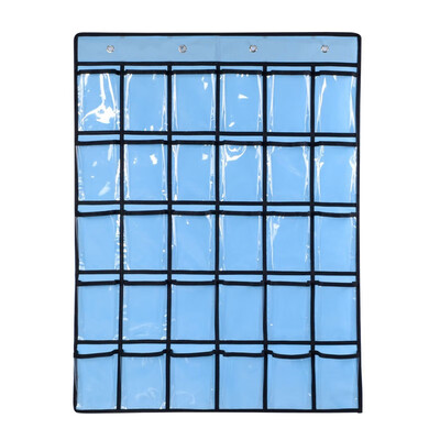 Wall Hanging Storage Bag 30 Pockets Transparent Storage Organizer Wardrobe Socks Finishing Bag
Wall Hanging Storage Bag 30 Pockets Transparent Storage Organizer Wardrobe Socks Finishing Bag