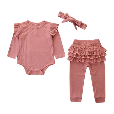 Autumn Baby Girl Long Sleeve Solid Romper Tops Skirt Trousers Headband Outfits Clothes
Autumn Baby Girl Long Sleeve Solid Romper Tops Skirt Trousers Headband Outfits Clothes