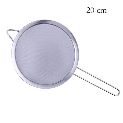 Toponeto 7 Sizes Stainless Steel Wire Fine Mesh Oil Strainer Flour Sifter Sieve Colander
Toponeto 7 Sizes Stainless Steel Wire Fine Mesh Oil Strainer Flour Sifter Sieve Colander