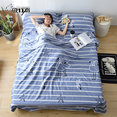 Wolf walker dirty sleeping bag cotton portable travel tourist hotel hotel anti-dirty sheets adult indoor Iger 200230cm LXZ-2033
Wolf walker dirty sleeping bag cotton portable travel tourist hotel hotel anti-dirty sheets adult indoor Iger 200230cm LXZ-2033
