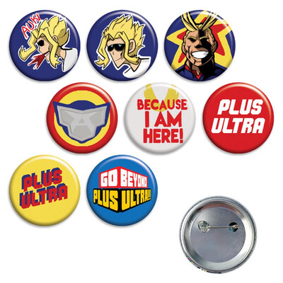 redCherry Anime Demon Slayer My Hero Academia Dragon Ball Brooches Button Badges Pins Set for Clothes Backpack Pencil Case
redCherry Anime Demon Slayer My Hero Academia Dragon Ball Brooches Button Badges Pins Set for Clothes Backpack Pencil Case
