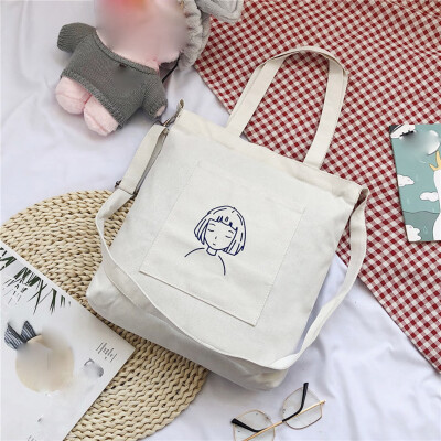 Tailored female Multi-shoulder Bag Canvas Bag Men And Women Couples Crossbody Handbags
Tailored female Multi-shoulder Bag Canvas Bag Men And Women Couples Crossbody Handbags