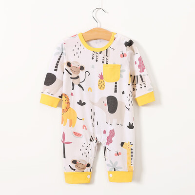 Autumn Baby Boy Girl Casual Romper Infant Cartoon Animal Print Long Sleeve Children Bodysuit Jumpsuit Outfits 
Autumn Baby Boy Girl Casual Romper Infant Cartoon Animal Print Long Sleeve Children Bodysuit Jumpsuit Outfits