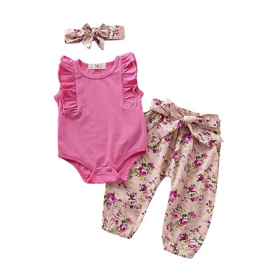Baby Girl Clothes Summer Baby Girl Adorable Flare Sleeve Romper Tops Floral Trousers Headband Outfits Clothes
Baby Girl Clothes Summer Baby Girl Adorable Flare Sleeve Romper Tops Floral Trousers Headband Outfits Clothes