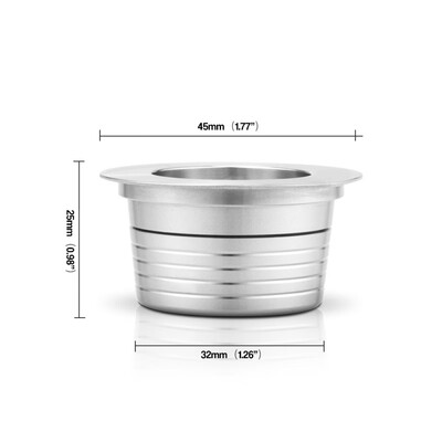 Coffee Filter Filled Coffee Maker Stainless Steel Reusable Capsule Shell Recycled Filter
Coffee Filter Filled Coffee Maker Stainless Steel Reusable Capsule Shell Recycled Filter