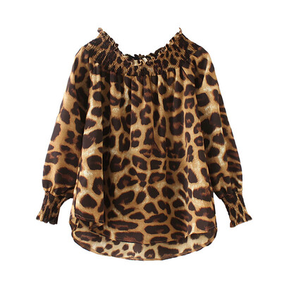 Sexy Off Shoulder Leopard Printed Blouse Women Autumn Casual Loose Long Sleeve Shirt Ladies Fashion Slash Neck Blouse Tops
Sexy Off Shoulder Leopard Printed Blouse Women Autumn Casual Loose Long Sleeve Shirt Ladies Fashion Slash Neck Blouse Tops
