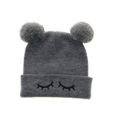 Hot Childrens Head Cap Girls Boys Cute Embroidery Double Ball Knitted Caps New Winter Kids Warm Hats Children Soft Hat
Hot Childrens Head Cap Girls Boys Cute Embroidery Double Ball Knitted Caps New Winter Kids Warm Hats Children Soft Hat