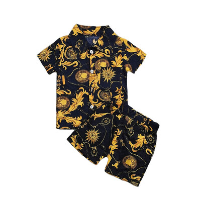 Summer Print Boy Clothes Set Short Sleeve Floral Print Tops Blouse T-shirtShorts Children Casual Outfits Sets
Summer Print Boy Clothes Set Short Sleeve Floral Print Tops Blouse T-shirtShorts Children Casual Outfits Sets