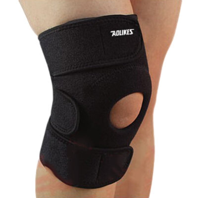 

Adjustable Unisex Cap Stabilizer Sports Outdoor Sports Black Knee Patella Support Brace Sleeve Wrap Knee Protectors