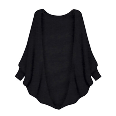 Women Cardigan Solid Color Autumn Winter Batwing Sleeve Casual Warm Loose Sweater
Women Cardigan Solid Color Autumn Winter Batwing Sleeve Casual Warm Loose Sweater