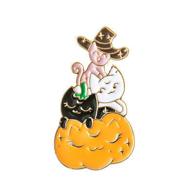 1Pcs Halloween Magician Cat Funny Enamel Pin Brooches Cartoon Metal Brooch Pins Denim Hat Badge Backpack Bag Collar Jewelry
1Pcs Halloween Magician Cat Funny Enamel Pin Brooches Cartoon Metal Brooch Pins Denim Hat Badge Backpack Bag Collar Jewelry