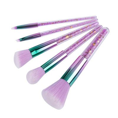 5pcs Unisex Cosmetic Beauty Make Up Tool Transparent Brush Crystal Brushes Foundation Blending Power Eyeshadow Brush
5pcs Unisex Cosmetic Beauty Make Up Tool Transparent Brush Crystal Brushes Foundation Blending Power Eyeshadow Brush