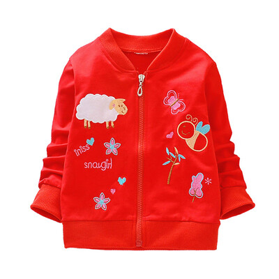 Spring Autumn Girls Sweatshirt Coat Baby Kids Cartoon Print Baseball Uniform Zipper Shirt Jacket Outwear Baby Kid Coats Clothing
Spring Autumn Girls Sweatshirt Coat Baby Kids Cartoon Print Baseball Uniform Zipper Shirt Jacket Outwear Baby Kid Coats Clothing