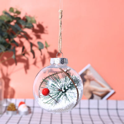 christmas decorations for home Christmas Ball Clear Transparent Balls Ornaments DIY Fillable Craft Plastic Xmas Ball
christmas decorations for home Christmas Ball Clear Transparent Balls Ornaments DIY Fillable Craft Plastic Xmas Ball