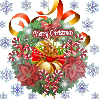 Toponeto Romantic String Hanging Charm Party Decoration Christmas Tree Ornament Wreath
Toponeto Romantic String Hanging Charm Party Decoration Christmas Tree Ornament Wreath