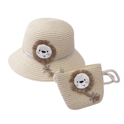 2Pcs Baby Children Beach Bucket Breathable Caps Straw Sun HatShoulder Handbag Beach Wear Hat 4-8 Years
2Pcs Baby Children Beach Bucket Breathable Caps Straw Sun HatShoulder Handbag Beach Wear Hat 4-8 Years