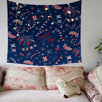 Toponeto Independence Day Print Family Tapestry Light String Combination Wall Decoration
Toponeto Independence Day Print Family Tapestry Light String Combination Wall Decoration