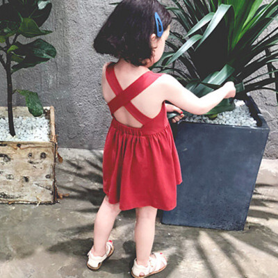 Summer Pageant Baby Girls Backless Design Dress Cotton Kids Sleeveless Casual Sundress Outfits
Summer Pageant Baby Girls Backless Design Dress Cotton Kids Sleeveless Casual Sundress Outfits