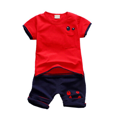 Summer Baby Boys Clothes Short Sleeve Cartoon Eyes Print Tops T-shirt Shorts Toddler Casual Outfits Sets
Summer Baby Boys Clothes Short Sleeve Cartoon Eyes Print Tops T-shirt Shorts Toddler Casual Outfits Sets