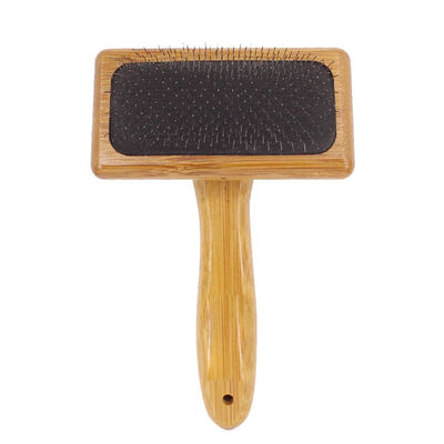 Solid Wood Slicker Brush Stainlees Steel Needle Comb Environmental Natural Material for Dog Pet Cleaning
Solid Wood Slicker Brush Stainlees Steel Needle Comb Environmental Natural Material for Dog Pet Cleaning