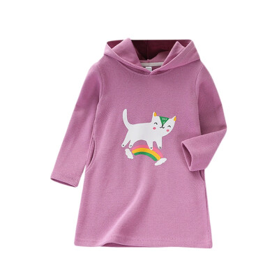 Children Clothing Autumn Toddler Kids Baby Girls Cotton Cartoon Cat Print Cute Sweater Long Sleeves Casual Hat Collar Sweet Tops
Children Clothing Autumn Toddler Kids Baby Girls Cotton Cartoon Cat Print Cute Sweater Long Sleeves Casual Hat Collar Sweet Tops