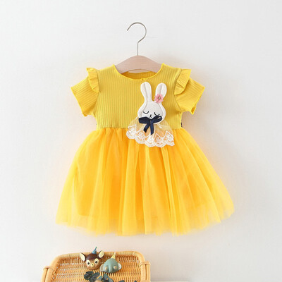 Summer Baby Children Dresses Kids Girl Cartoon Rabbit Short Sleeve Infant Kid Princess Dress
Summer Baby Children Dresses Kids Girl Cartoon Rabbit Short Sleeve Infant Kid Princess Dress
