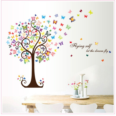Home Decor DIY Romantic Butterfly Tree Removable Wall Sticke Bedroom Living Room At Home PVC Decals
Home Decor DIY Romantic Butterfly Tree Removable Wall Sticke Bedroom Living Room At Home PVC Decals