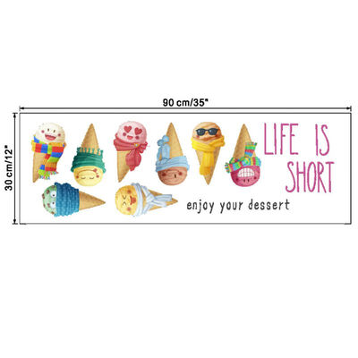 Lovely Ice Cream Food DIY Wall Stickers Decals Waterproof Vinyl Removable Wall Mural Art Window Living Room Decor Decal
Lovely Ice Cream Food DIY Wall Stickers Decals Waterproof Vinyl Removable Wall Mural Art Window Living Room Decor Decal