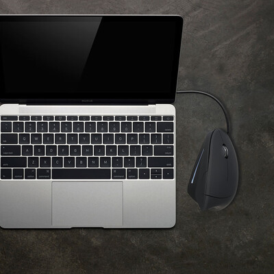 Vertical Mouse USB Ergonomic Optical Mouse High Precision Adjustable 800 1200 2000 3200 DPI 5 Buttons Wired for Mac Laptop P
Vertical Mouse USB Ergonomic Optical Mouse High Precision Adjustable 800 1200 2000 3200 DPI 5 Buttons Wired for Mac Laptop P