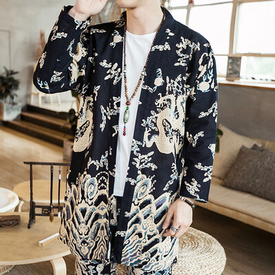 Toponeto New Style For Men In Autumn And Winter Large-Size Printed Vintage Cardigan Coat
Toponeto New Style For Men In Autumn And Winter Large-Size Printed Vintage Cardigan Coat