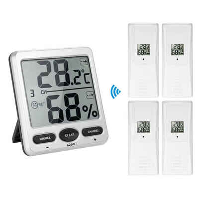 1 to 4 Digit 8-Channel Thermo-Hygrometer Console Receiver Remote Sensor Emitter Wireless Digital LCD °F ℃
1 to 4 Digit 8-Channel Thermo-Hygrometer Console Receiver Remote Sensor Emitter Wireless Digital LCD °F ℃