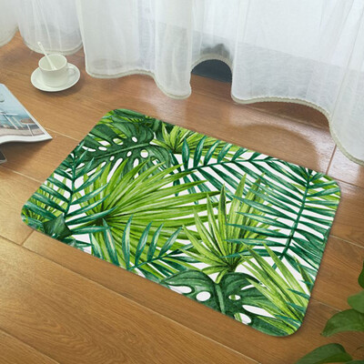 Gobestart Tropical Plant leaves Pattern Polyester Bathroom Kitchen Carpet 40x60cm
Gobestart Tropical Plant leaves Pattern Polyester Bathroom Kitchen Carpet 40x60cm