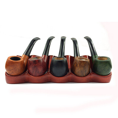 Rose Wooden Smoking Pipe Tobacco Pipe Display Rack Stand 5 Pipes Tobacco Pipe Holder for office Weed Accessories
Rose Wooden Smoking Pipe Tobacco Pipe Display Rack Stand 5 Pipes Tobacco Pipe Holder for office Weed Accessories