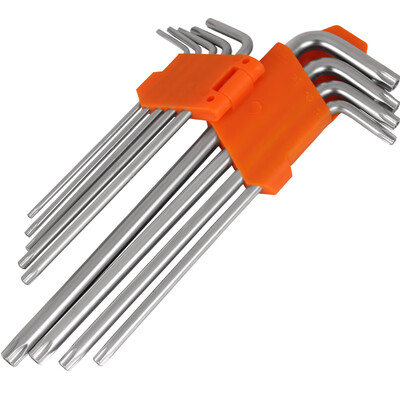 Worker bee WORKERBEE WS036-1G -type hex wrench plum type hollow wrench 9 piece set screwdriver manual tool set long paragraph long section
Worker bee WORKERBEE WS036-1G -type hex wrench plum type hollow wrench 9 piece set screwdriver manual tool set long paragraph long section
