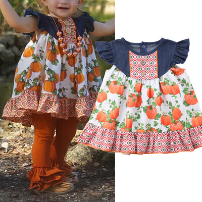 Halloween Sleeveless Pumpkin Kids Party Pageant Tutu Dresses Girls Sundress Clothes 1-5T Newborn Toddler Baby Girl Dress
Halloween Sleeveless Pumpkin Kids Party Pageant Tutu Dresses Girls Sundress Clothes 1-5T Newborn Toddler Baby Girl Dress