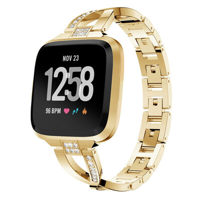 〖Follure〗Luxury Alloy Crystal Stainless Steel Wristband Strap Band For Fitbit versa Lite
〖Follure〗Luxury Alloy Crystal Stainless Steel Wristband Strap Band For Fitbit versa Lite