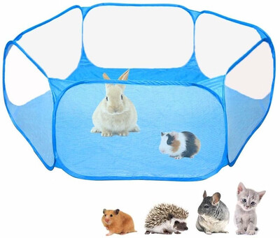 Willstar Pet Playpen Portable Open Indoor Outdoor Small Animals Cage Tent Fence for Hamster Chinchillas&Guinea Pigs
Willstar Pet Playpen Portable Open Indoor Outdoor Small Animals Cage Tent Fence for Hamster Chinchillas&Guinea Pigs